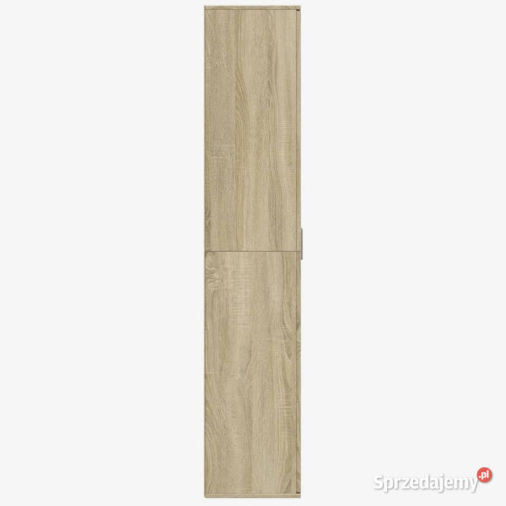 Wysoka szafka dąb sonoma 80x35x180 materiał
