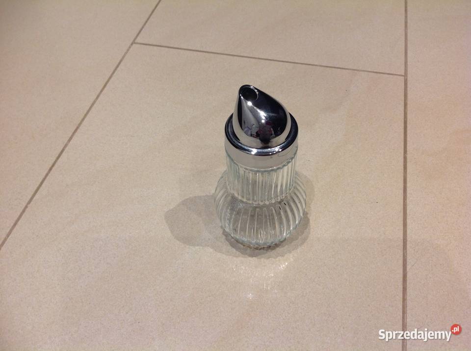 Cukiernica Szklana FACKEL MAN z Dozownikiem Nowa Sól