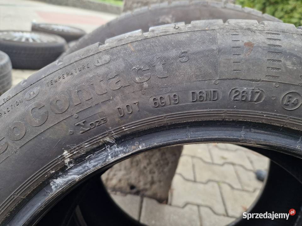 Opony letnie 19555 r16 Continental Wieprzec