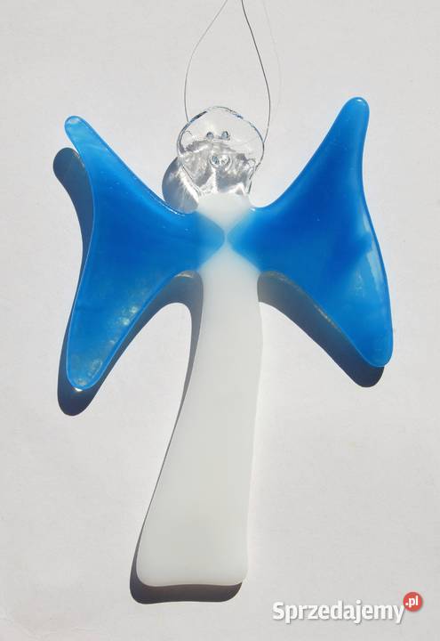Anioł aniołek witraż Bornholm Dania szkło Lublin sprzedam