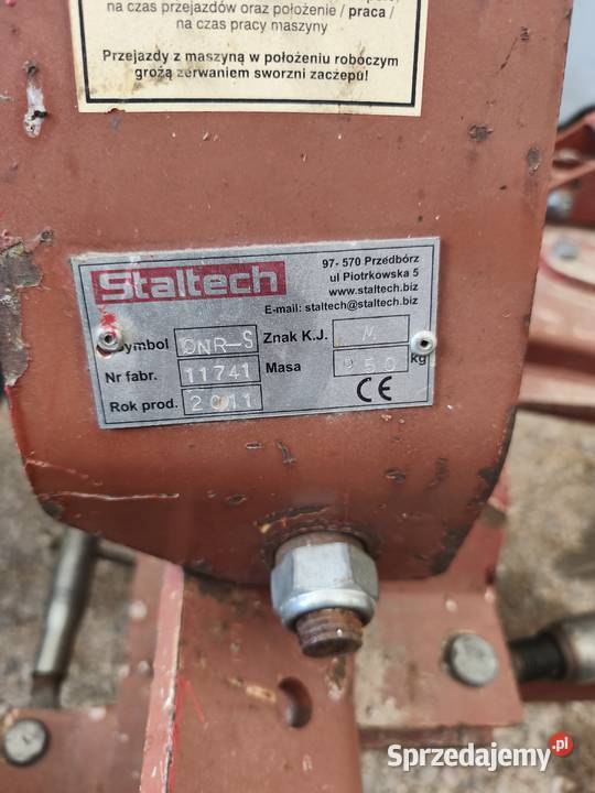 Pług 4 skibowy resortowy staltech Kluczewsko