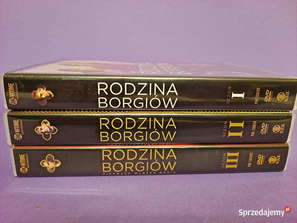 Rodzinia Borgiów DVD sezony 1 3 Kraków
