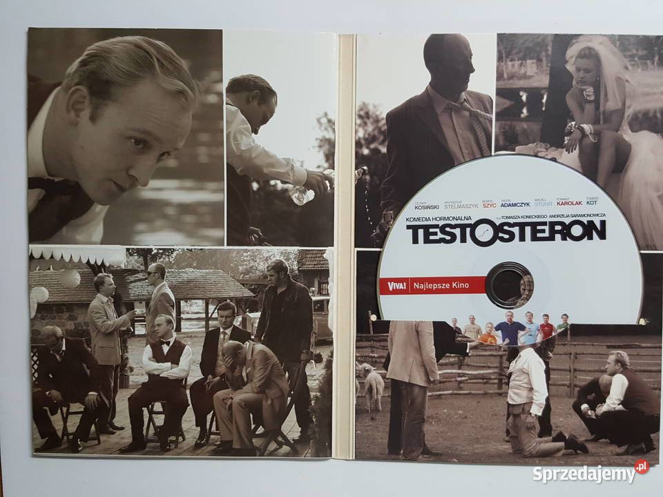 FILM DVD Testosteron płyta książeczka komedia wielkopolskie Złotniki sprzedam
