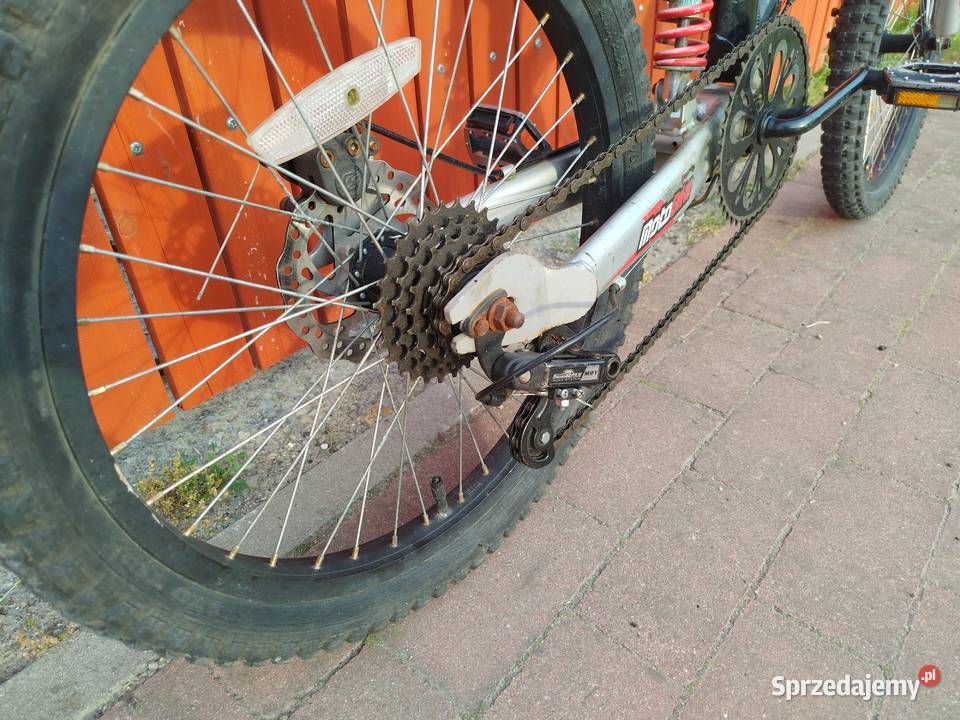 Rower stylizowany na motocyklrower dziecka Nisko