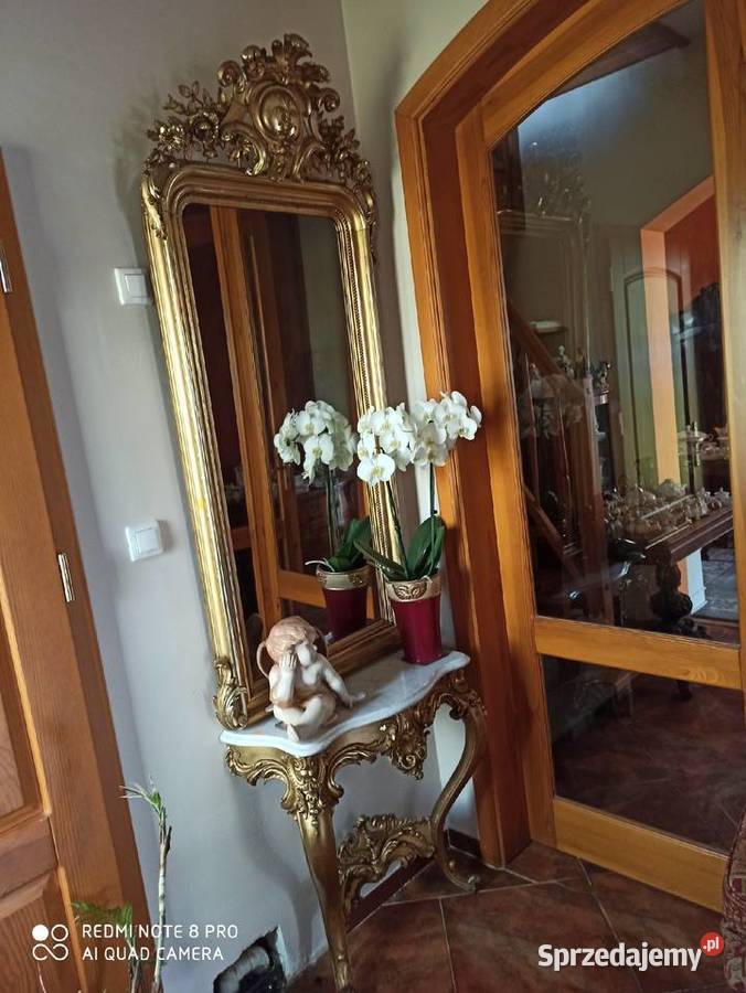 Lustro z konsolą barok Gdańsk