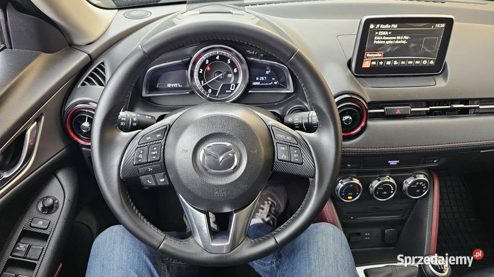 Mazda CX3 15 SkyactivD 105 SkyPasion 2016r system Start-Stop podkarpackie Zarszyn