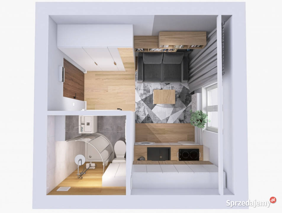 10m2 kawalerka KonstancinJeziorna Mirkowska Konstancin-Jeziorna