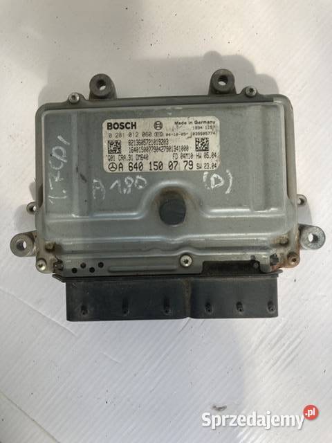 Komputersterownik silnika mercedes A W169 B W245 Układ elektryczny Chodów