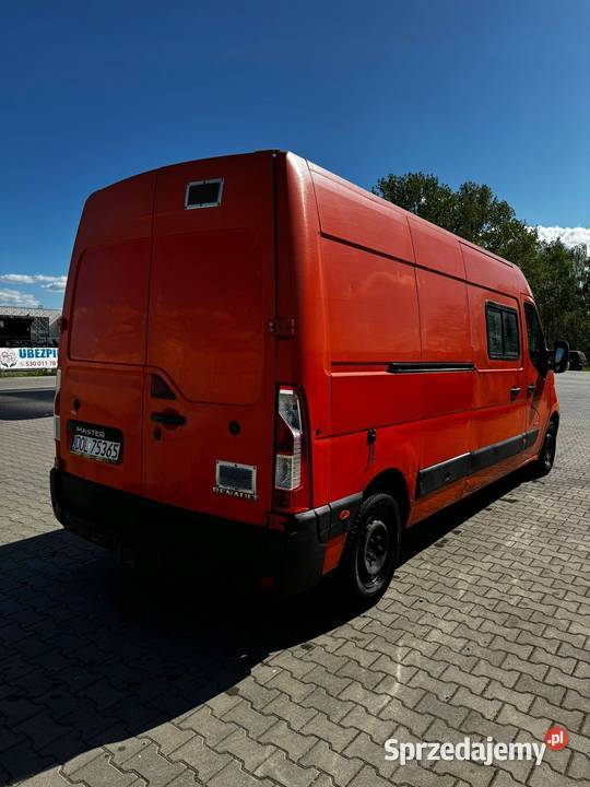 Renault Master 23 d 125 2011r 6 osobowy nieuszkodzony Motoryzacja dolnośląskie Dobroszyce