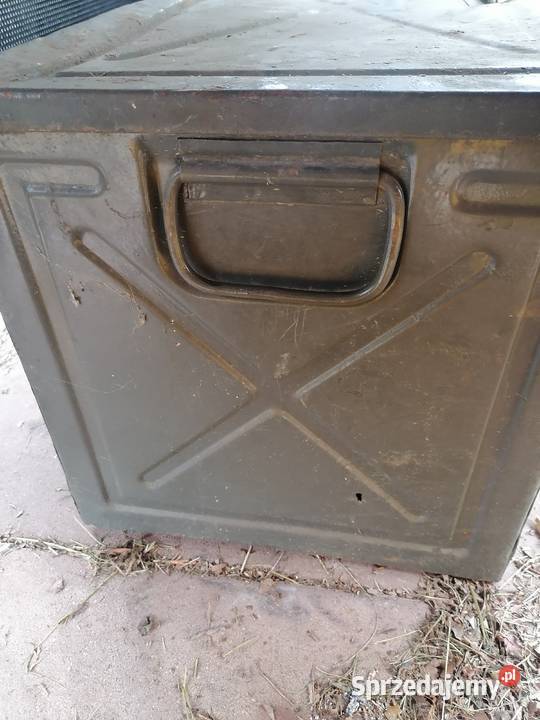 wojskowa skrzynia metalowa Lidzbark Warmiński