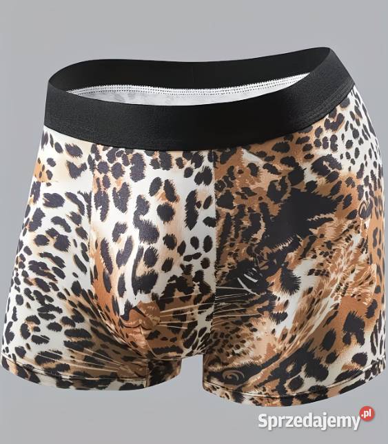 Nowe bokserki męskie lodowy jedwab majtki Rozmiar L Gorlice