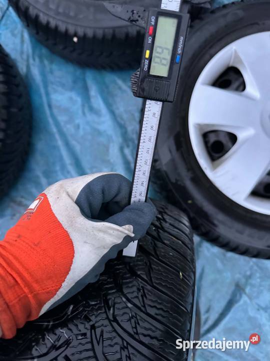 Koła Zimowe Kumho 15 calowe VW 5x112 Golf Skoda Żółkiewka-Osada