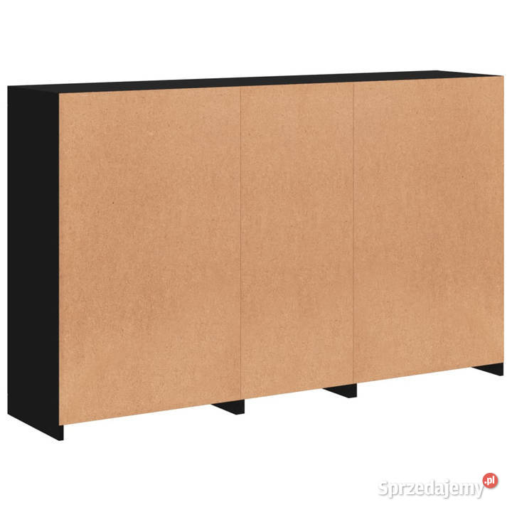 Szafka z oświetleniem LED czarna 162x37x100 mazowieckie