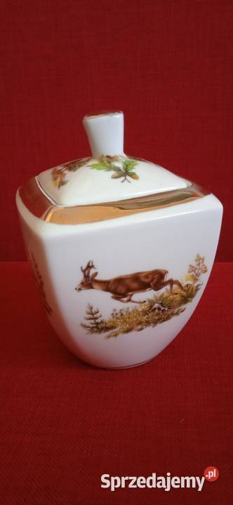Mała cukiernica porcelanowa Karolina Świdnica