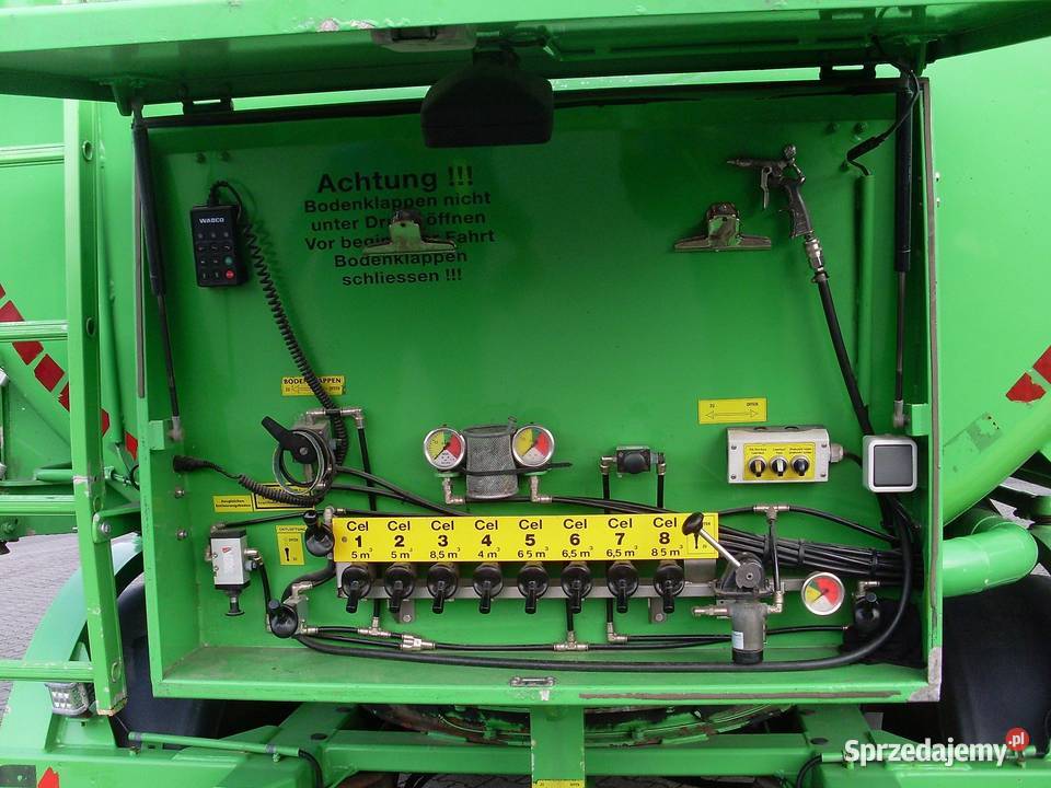 Scania ciagnik z sprezarka Welgro naczepa