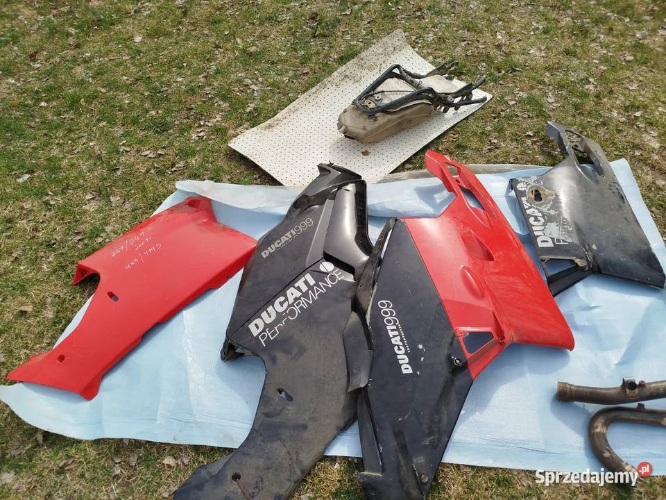 Ducati 999 części czyszczenie garazu Jedwabne