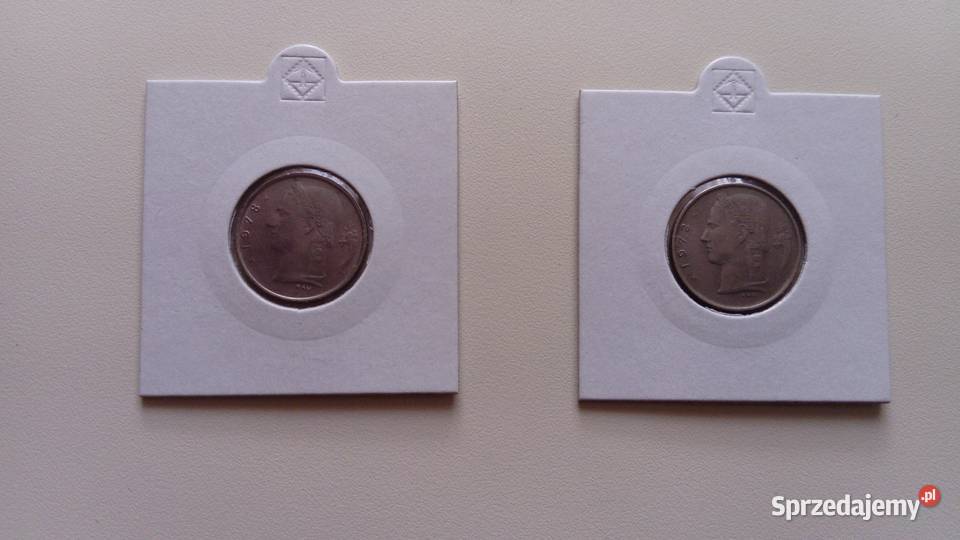 Moneta 1 frank 1972 i 1978 r Mosina sprzedam