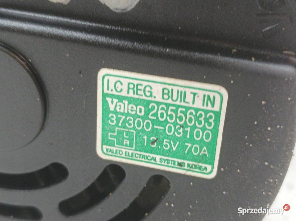 ALTERNATOR 2655633 3730003100 12 Hyundai i20 I świętokrzyskie