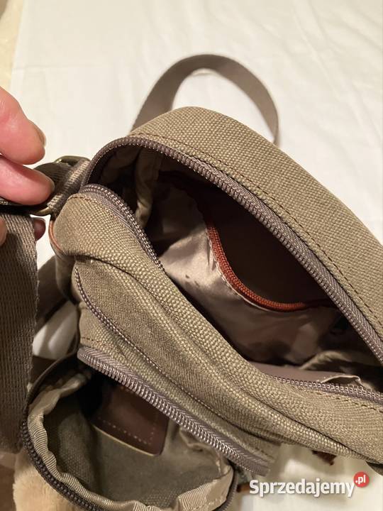 Mała torebka w odcieniu khaki marka premium Na ramię  Moda i Styl Legnica