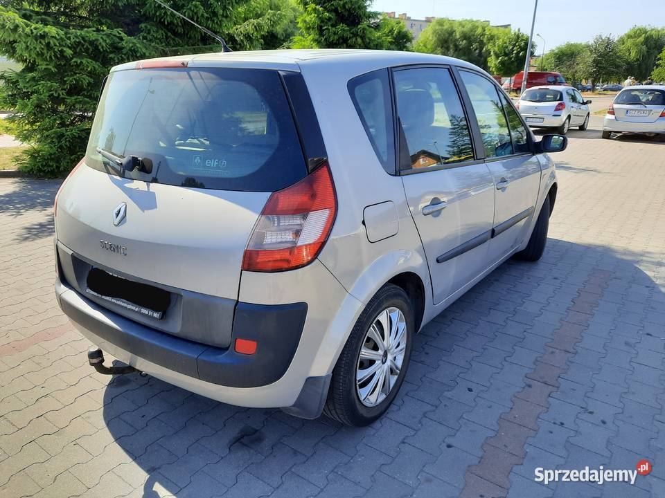 Renault scenic 2004 19 dci 120 6 biegowy Samochody osobowe pomorskie Człuchów