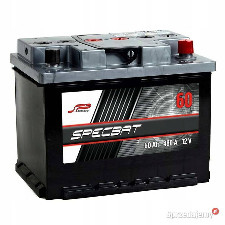 Akumulator SPECBAT 60Ah 480A EN PRAWY Szczecin