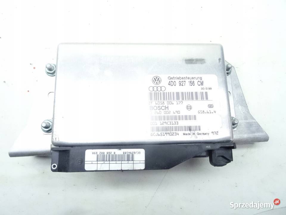 4D0927156 AUDI A8 D2 9902 STEROWNIK SKRZYNI Przemęt