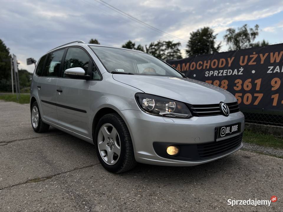 Volkswagen Touran 7 osobowy automat grzane śląskie Bielsko-Biała