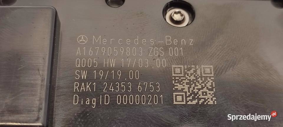 MERCEDES W247 PRZEŁĄCZNIK SZYB LUSTEREK