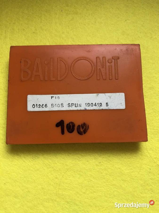 Płytki wieloostrzowe SPUN 190412 S10S Baildonit sprzedam