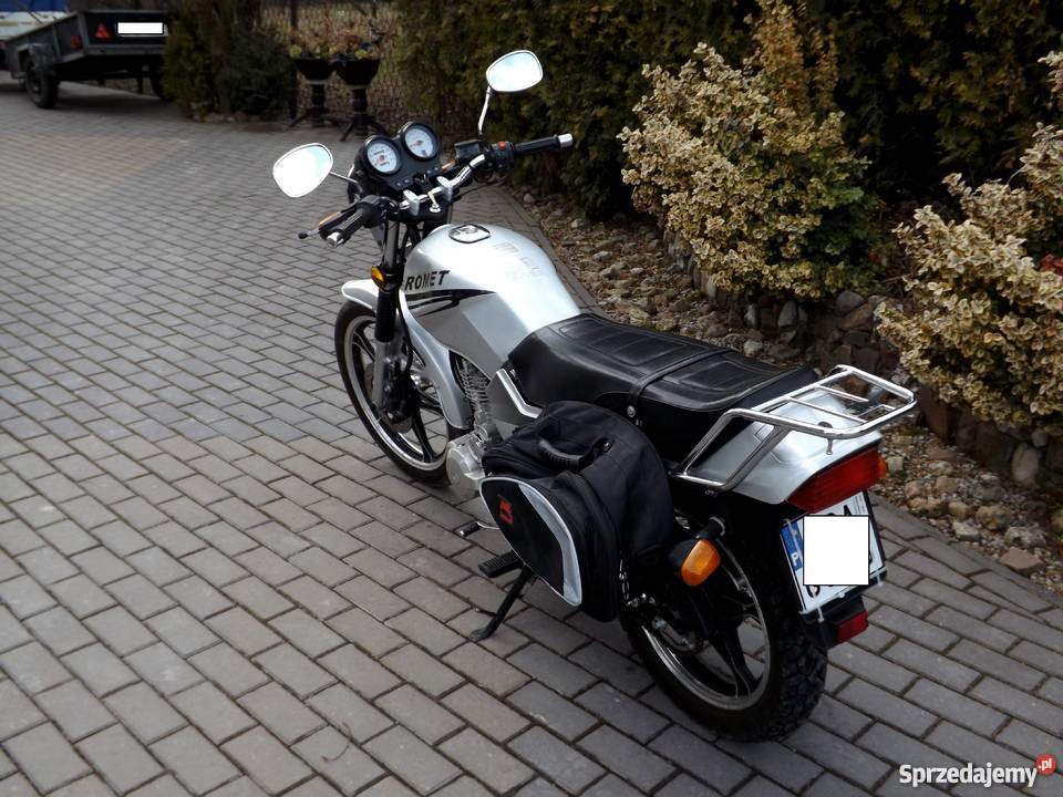ROMET K 125 Sakwy 10 Kat B Zarejestrowany w Tra świętokrzyskie sprzedam