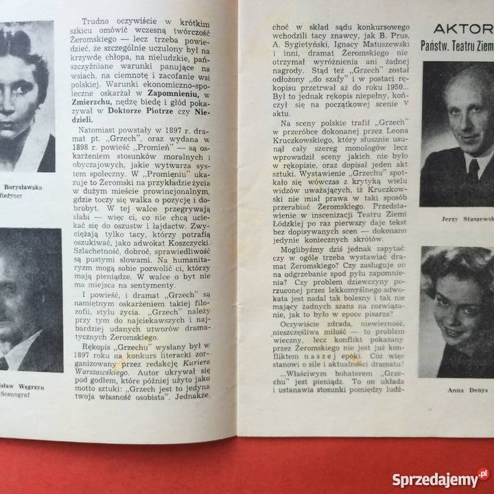 753 Program Grzech Żeromski Szczecin