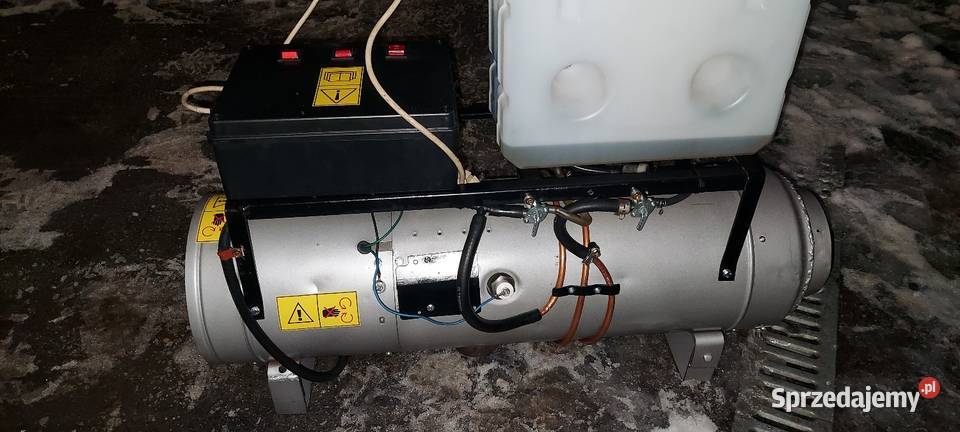 Webasto sirokko 145kW na rope i olej nagrzewnica