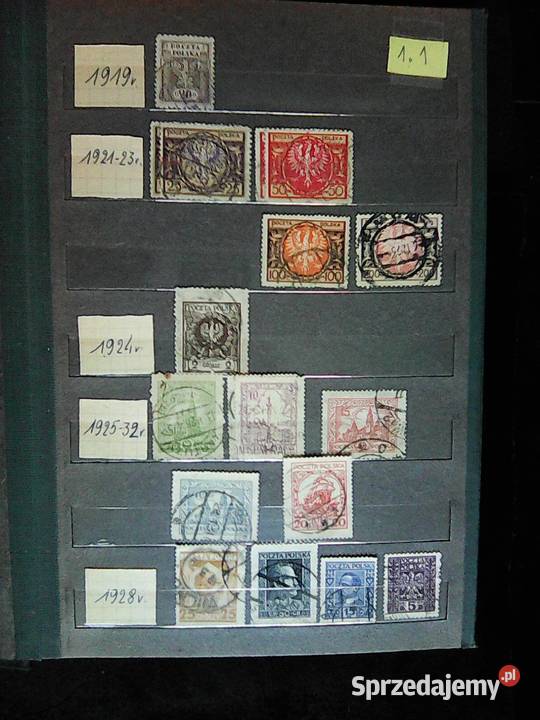 Sprzedam POLSKIE znaczki pocztowe, 1919-1979 rok.