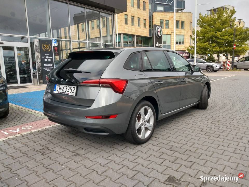 koda Scala 15 TSI 150 style led kamera czujniki elektryczne lusterka śląskie Tychy