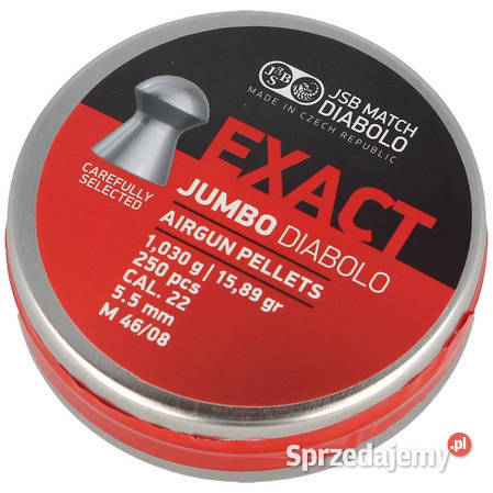 Śrut JSB Exact Jumbo 551 mm 250 546246250 Warszawa