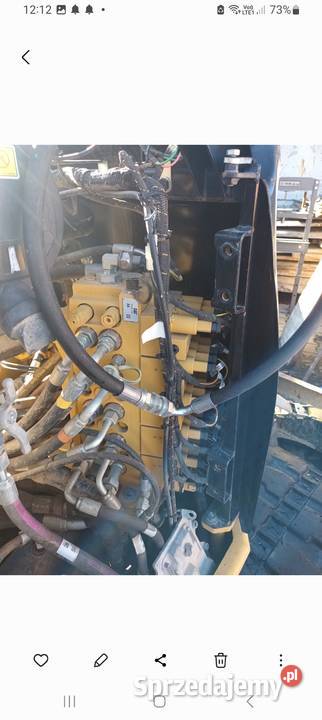 Minikoparka Caterpillar cat 305cr 3055e części Biały Dunajec