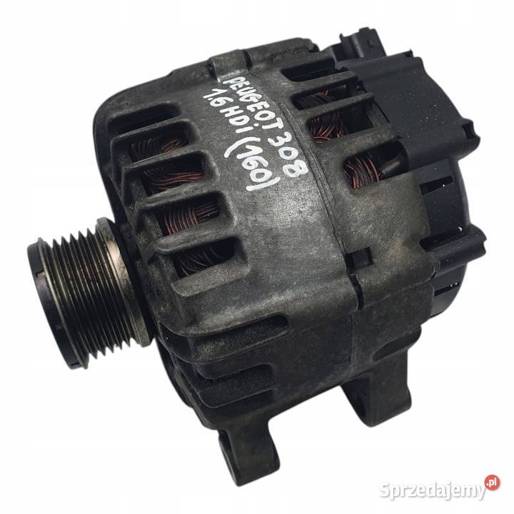 ALTERNATOR Peugeot 308 16 HDI 9665617780 Chełm