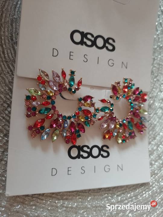 ASOS Bogato zdobione kolczyki wieczorowe z Dodatki