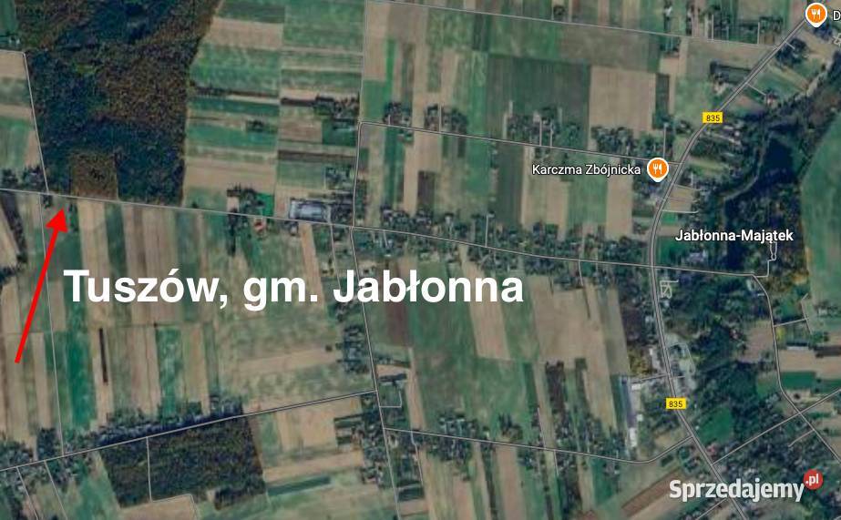 Działka 15a rolno budowlana rekreacyjna w polna Tuszów