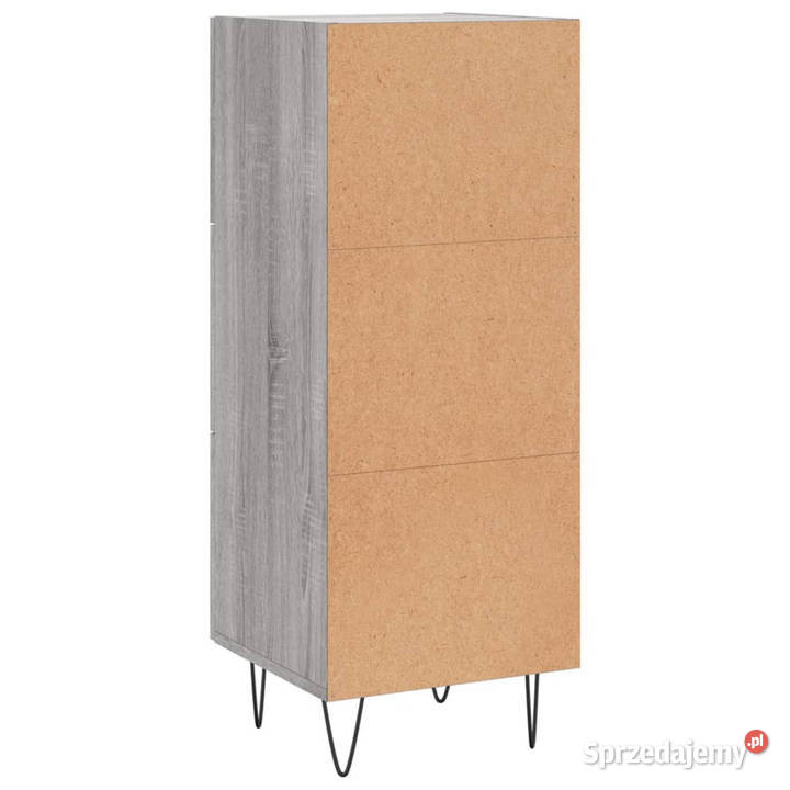 Szafka szary dąb sonoma 345x34x90 materiał Warszawa
