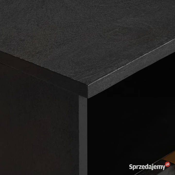Szafka nocna czarna 40x33x46 materiał