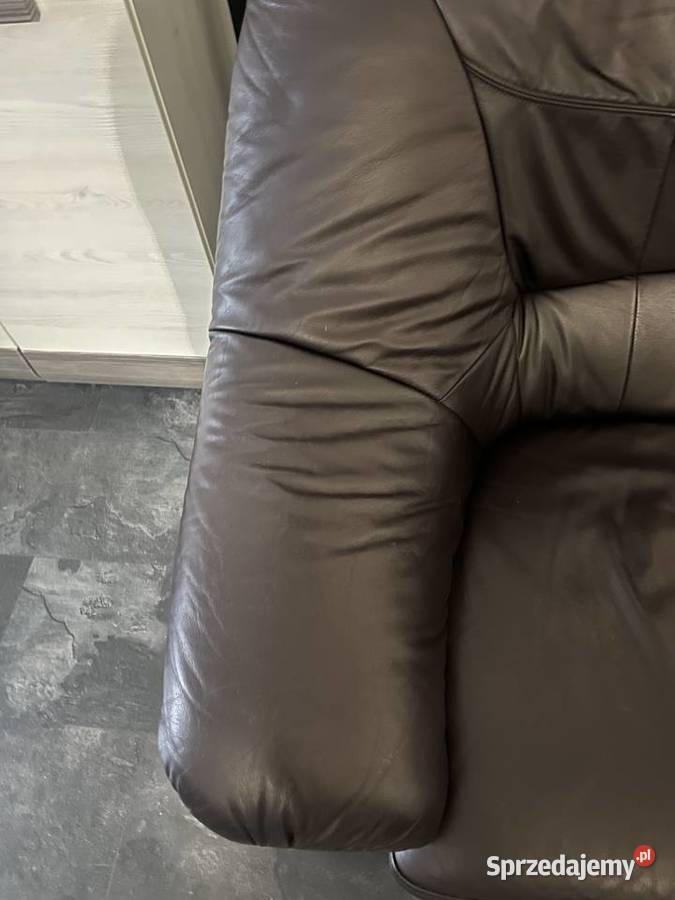 Sprzedam sofę skórzaną Sofy i kanapy Nowa Wieś Ełcka
