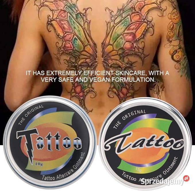 Tattoo maść do pielęgnacji tatuażu makijażu Wyposażenie salonów Wyposażenie salonów Płock