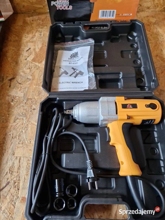 Klucz Udarowy Do Kół Elektryczny 2200w 800nm 12 sprzedam