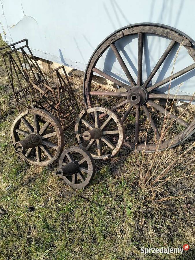 Zabytkowe koła drewniane