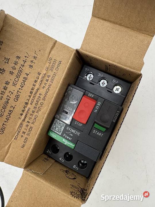 Schneider Electric GV2ME21C Wyłącznik silnikowy Warszawa sprzedam