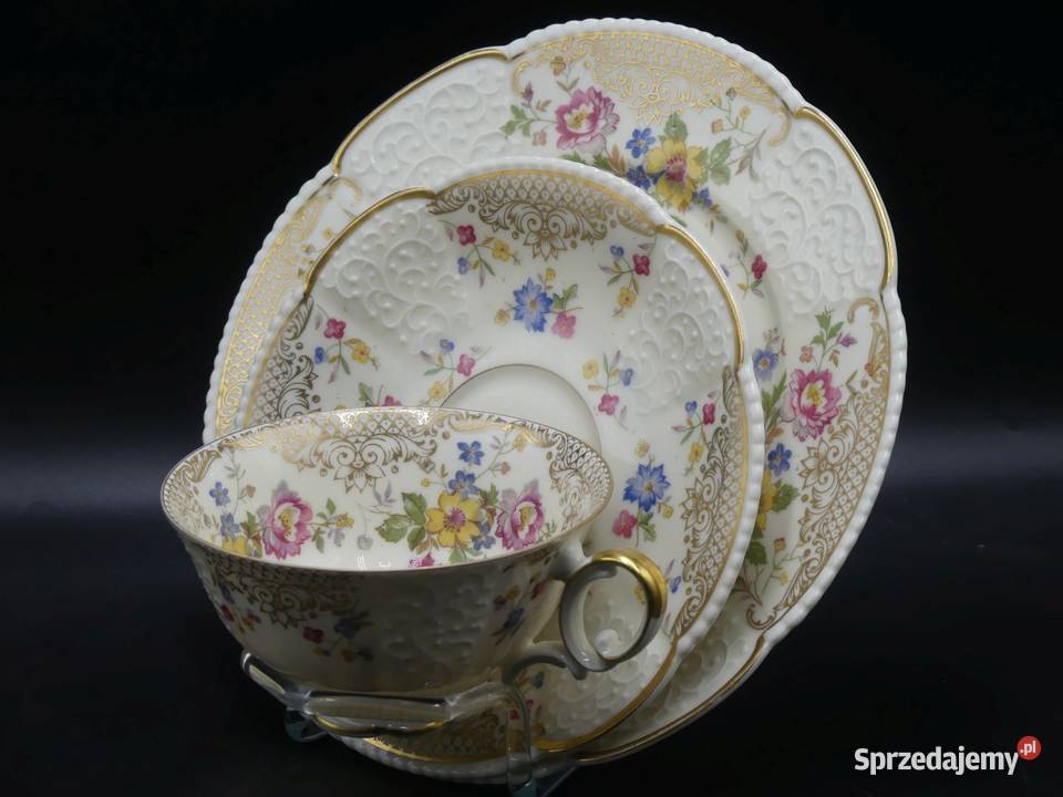 Komplet śniadaniowy Sorau Żary piękne ucho 1928 wielkopolskie