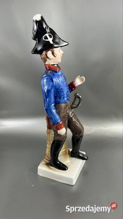 Porcelanowa figurka żołnierza Zielona Góra
