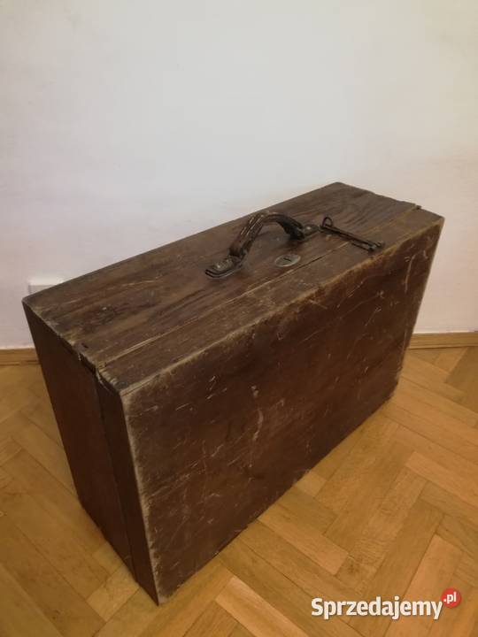 Drewniany Kufer Antyk Warszawa