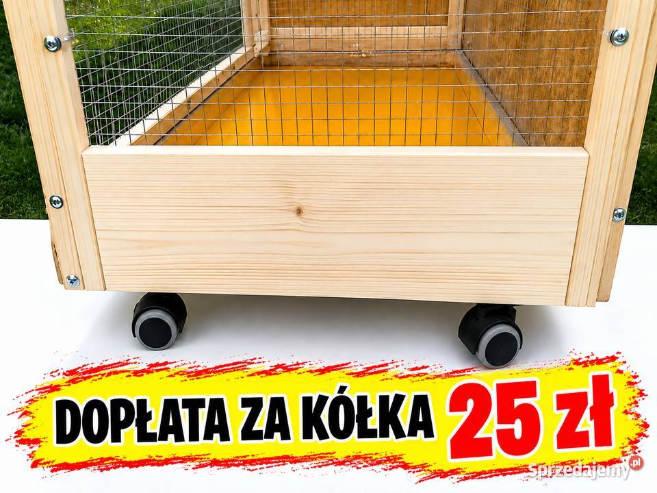Klatka drewniana gryzoni koszatniczki szynszyla Myszków